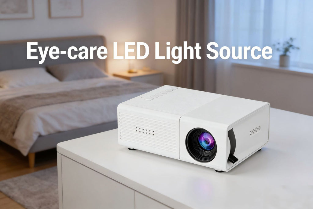 M3S Mini Projector White USB-Powered