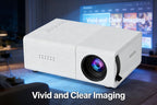 M3S Mini Projector White USB-Powered