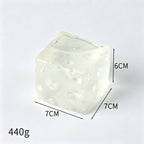 Transparent Cheese Squishy 7cm