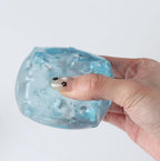 Pink Cheese Squishy 7cm