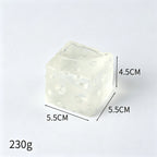 Transparent Cheese Squishy 5.5cm