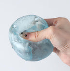 Pink Cheese Squishy 5.5cm