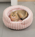 Notch Version Round Bed - Grey, Size S: 40×40×15cm