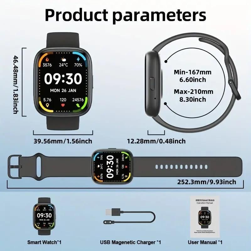Smartwatch Voice Assistant Bluetooth Calling Health Monitoring Step Tracking  Message Alerts/golden