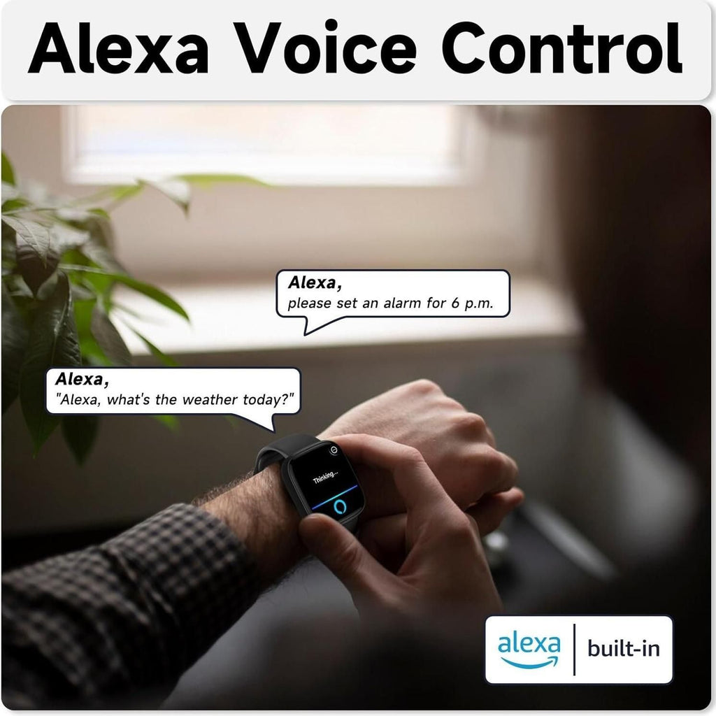 Smartwatch Voice Assistant Bluetooth Calling Health Monitoring Step Tracking  Message Alerts/golden