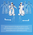 Intelligent Induction Robot(BLUE): Your Child's Tech Enlightenment Companion, an Early Learning Assistant That Makes Education Fun/BLUE