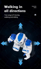Intelligent Induction Robot(BLUE): Your Child's Tech Enlightenment Companion, an Early Learning Assistant That Makes Education Fun/BLUE