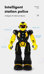 Intelligent Induction Robot(YELLOW): Your Child's Tech Enlightenment Companion, an Early Learning Assistant That Makes Education Fun/YELLOW