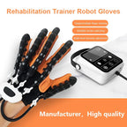 Upgraded Rehabilitation Training Glove, Mirror Training with Independent Single Finger Control, 9-Level Adjustable Force, Wireless Portable with Smart Memory – A Great Helper for Hand Function Recovery./Left-handed M code (glove+host+mirror)