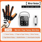 Upgraded Rehabilitation Training Glove, Mirror Training with Independent Single Finger Control, 9-Level Adjustable Force, Wireless Portable with Smart Memory – A Great Helper for Hand Function Recovery./Right hand L code (glove+host+mirror)