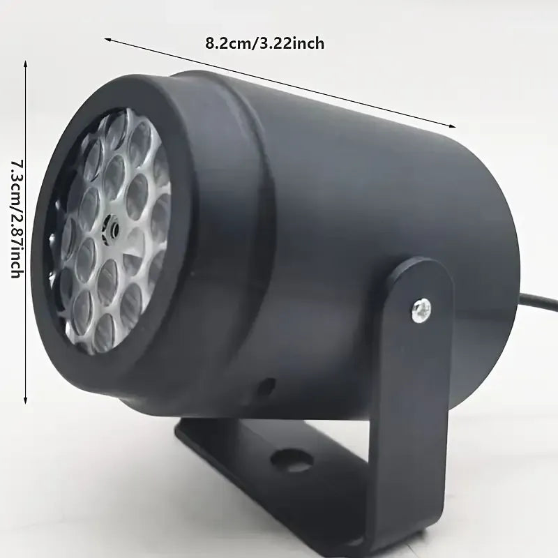 20-Pattern Christmas Projection Lamp, Plug-and-Play USB Lights Up a Fairy-Tale Christmas Night