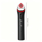 Beauty Device: Red and Blue Light, Home Use, Portable, Vibrating, Multi-Functional, with Voice Guidance, 5-Color Light Therapy, Eye Massage, Eye Care Device/"Upgrade" black beauty introducer