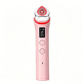 Beauty Device: Red and Blue Light, Home Use, Portable, Vibrating, Multi-Functional, with Voice Guidance, 5-Color Light Therapy, Eye Massage, Eye Care Device/"Upgrade" pink beauty introducer