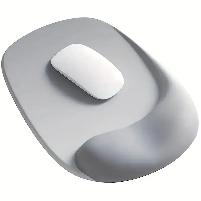 Ergonomic Gel Mouse Pad, 4-Layer Anti-Slip Breathable Support, Conforms to Wrist Prevents Strain, Pain-Free During Long Office Hours.PINK