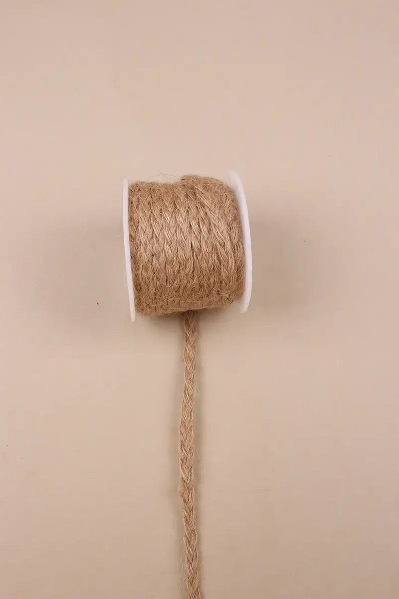 2PCS Natural Jute Rope 5mm*10m, Eco-friendly & Durable, Essential for DIY & Home Decor