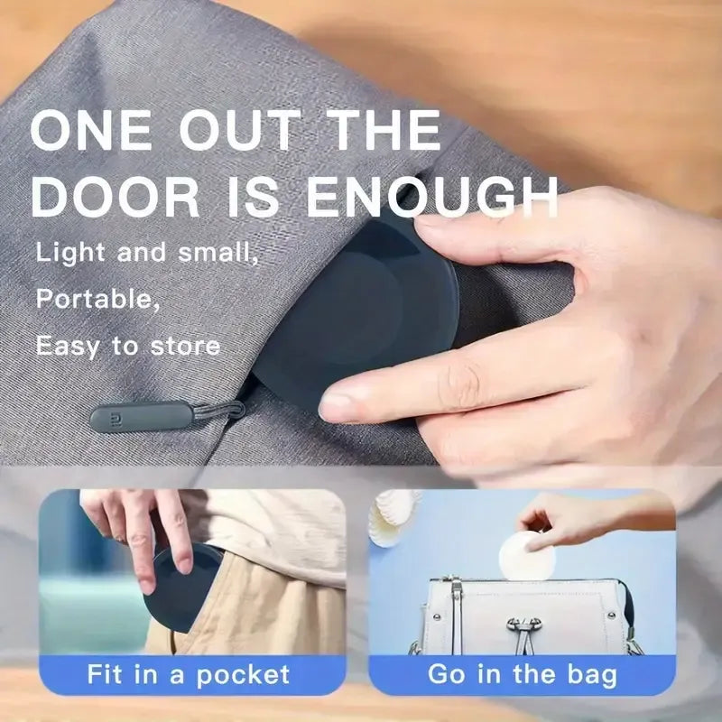 5-in-1 Cable Storage Box, Charging + Stand + Storage All-in-One, One Box Solves Your Travel Needs/white