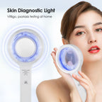 Wood's Lamp Skin Detector, One-Button Start with No Warm-Up, Clear Observation at 10cm Distance, LED Energy-Saving with USB Charging – A Great Helper for Home Skin Self-Check.