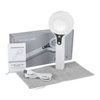 Wood's Lamp Skin Detector, One-Button Start with No Warm-Up, Clear Observation at 10cm Distance, LED Energy-Saving with USB Charging – A Great Helper for Home Skin Self-Check.