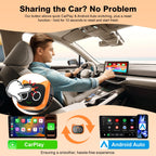 Mini Wireless Car Connectivity Adapter – Transform Your Wired System into Cable-Free Freedom with a 6-Second Stable Connection/ORANGE