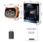 Mini Wireless Car Connectivity Adapter – Transform Your Wired System into Cable-Free Freedom with a 6-Second Stable Connection/ORANGE