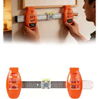 Picture Frame Hanging Balance Ruler | Nail Positioning · Angle Measurement · Level Calibration 3-in-1./ORANGE