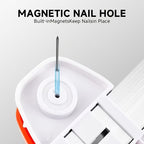 Picture Frame Hanging Balance Ruler | Nail Positioning · Angle Measurement · Level Calibration 3-in-1./ORANGE