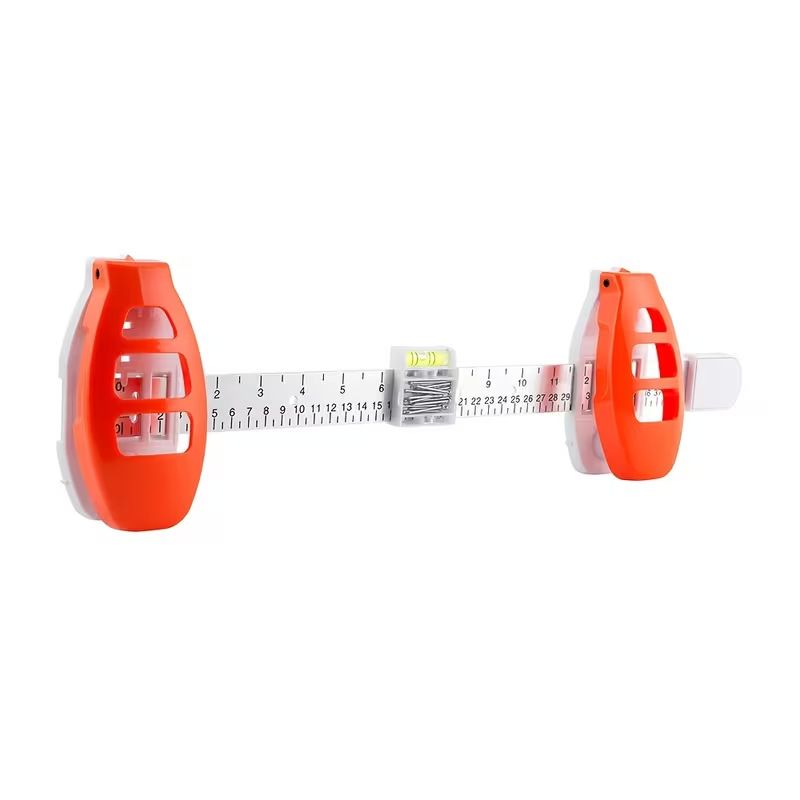 Picture Frame Hanging Balance Ruler | Nail Positioning · Angle Measurement · Level Calibration 3-in-1./ORANGE