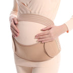 2-in-1 Pregnancy Support & Belly Band, Breathable Skin-Friendly Lightweight, Ergonomic Fit, Relieves Lower Back & Pubic Discomfort, Full Protection During Pregnancy & Postpartum/complexion.XL code