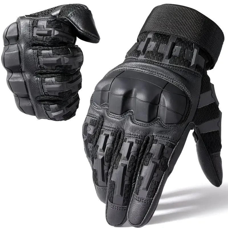 Full-Finger Multi-Functional Tactical Gloves, TPU Exoskeleton Impact Protection, Five-Finger Touchscreen Precision Control, Anti-Slip Wear-Resistant Palm, Essential for Outdoor Riding and Tactical Training./GREEN .XL code