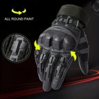 Full-Finger Multi-Functional Tactical Gloves, TPU Exoskeleton Impact Protection, Five-Finger Touchscreen Precision Control, Anti-Slip Wear-Resistant Palm, Essential for Outdoor Riding and Tactical Training./GREEN .L code