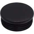 20 Pcs Inserts of Tubes Ronds of Black, RAL 9005, Bouchons of Hose Bouchons of Poteau of Cloture in Plastic, 60 mm