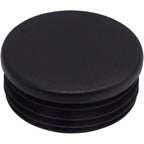 20 Pcs Inserts of Tubes Ronds of Black, RAL 9005, Bouchons of Hose Bouchons of Poteau of Cloture in Plastic, 60 mm