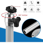 Holder of Plafond Videoprojecteur Mounted Aluminum Mounted Au Plafond Rotation a 90 Degree 360 Wall