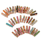 100 Pcs Mini Wooden Clothespins, Small Photo Paper Craft Clips for Hanging Decorations, 35 x 10 mm
