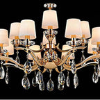 20 Pcs Clear Crystal Chandelier Prism Pendants, Hanging Ball Pendants Made of Glass, 38 mm