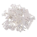 40 Count Heavy Duty Picture Hangers for Brick Concrete and Cinder Walls With Installation Pins