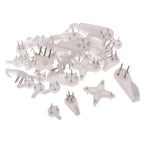 40 Count Heavy Duty Picture Hangers for Brick Concrete and Cinder Walls With Installation Pins
