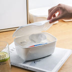 Wipes Dispenser Container With Sealing Lid, Keeps Wipes Fresh, 7 x 2.9 x 5.2 in