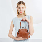Soft Leather Crossbody Bag for Women, Multi Pocket Lightweight Shoulder Purse and Handbag