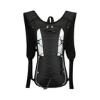 Lightweight Hydration Backpack, Polyester Water Pack With Padded Straps for Hiking Running Biking Climbing, 16.93 x 9.06 x 1.97 in