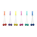 Clackers Balls Toy, Swinging Kinetic Stress Relief Party Favor for Fine Motor Skill Practice