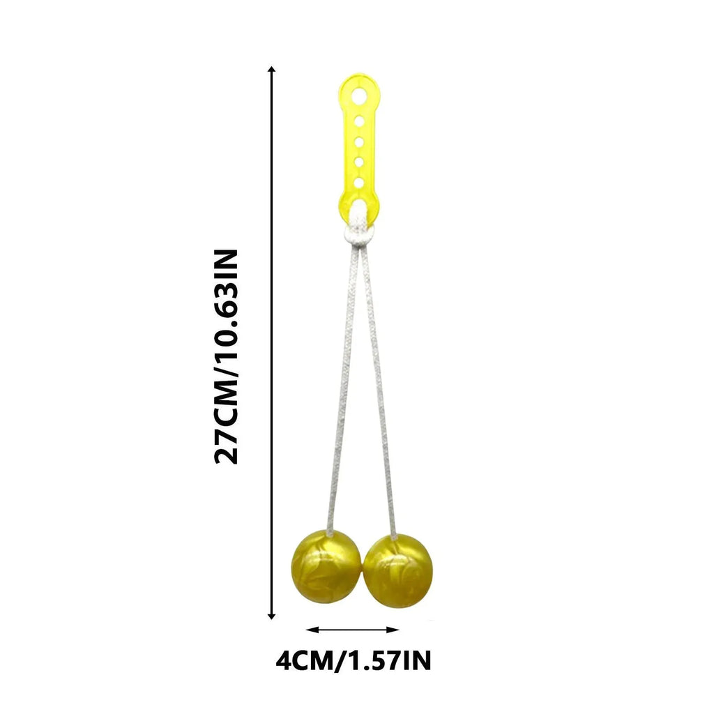 Clackers Balls Toy, Swinging Kinetic Stress Relief Party Favor for Fine Motor Skill Practice