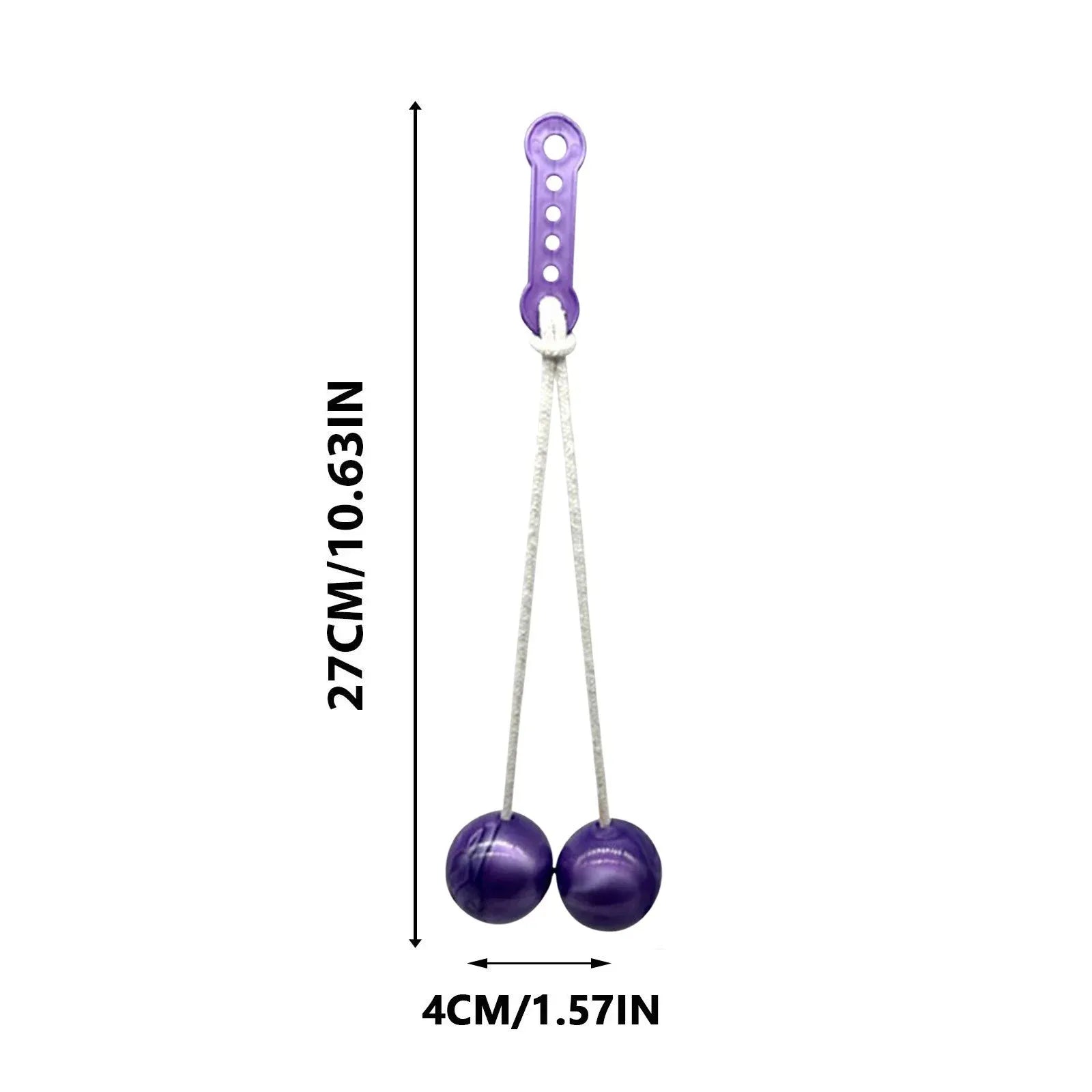 Clackers Balls Toy, Swinging Kinetic Stress Relief Party Favor for Fine Motor Skill Practice