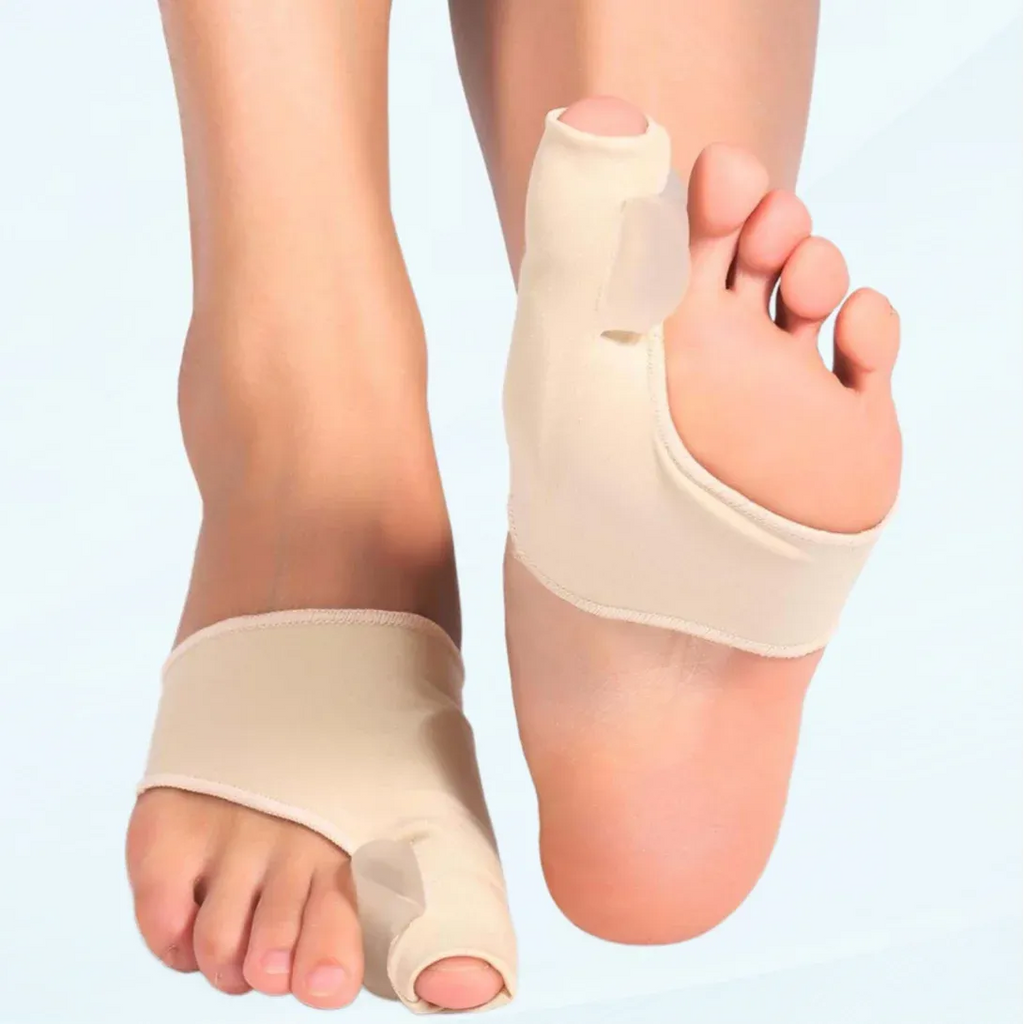 2 Pcs Toe Splint, Adjustable Big Toe Corrector Brace for Women and Men Day and Night Support