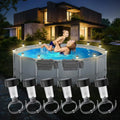 Waterproof Solar LED Pool Light, Night Light for Ground Pool Fence Decoration and Pool Accessories