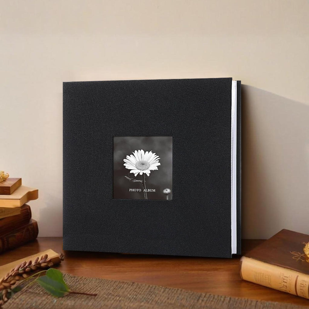 200 Picture Photo Album With Writing Space, Personalized Album for Wedding Family Travel and Kids, 4 x 6 in