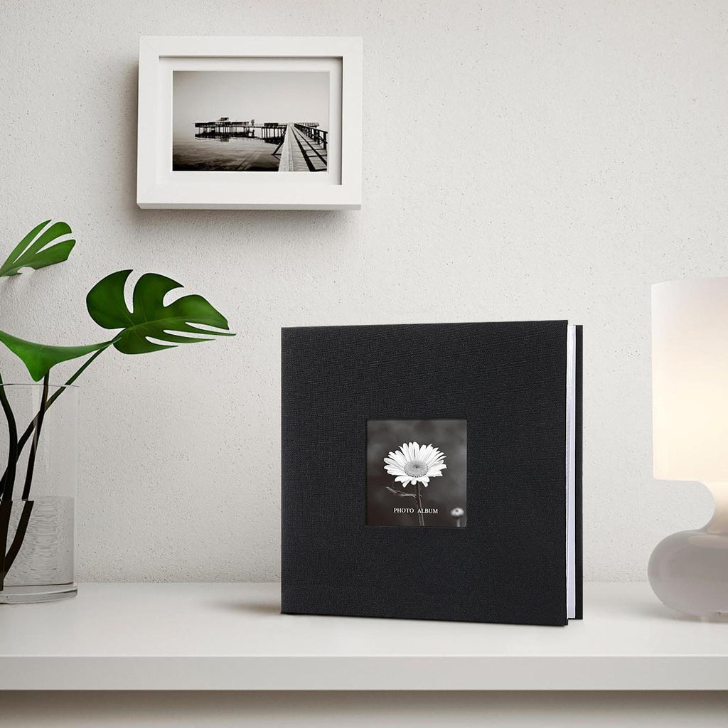 200 Picture Photo Album With Writing Space, Personalized Album for Wedding Family Travel and Kids, 4 x 6 in