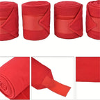 Sheep and Goat Leg Wraps, Polyester Equine Leg Bandages With Anti Slip Design for Training
