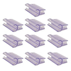 10 Pcs Gridwall Label Holder Clips, Merchandise Sign Display Holder Stands for Retail Display