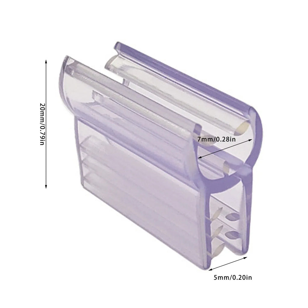 10 Pcs Gridwall Label Holder Clips, Merchandise Sign Display Holder Stands for Retail Display